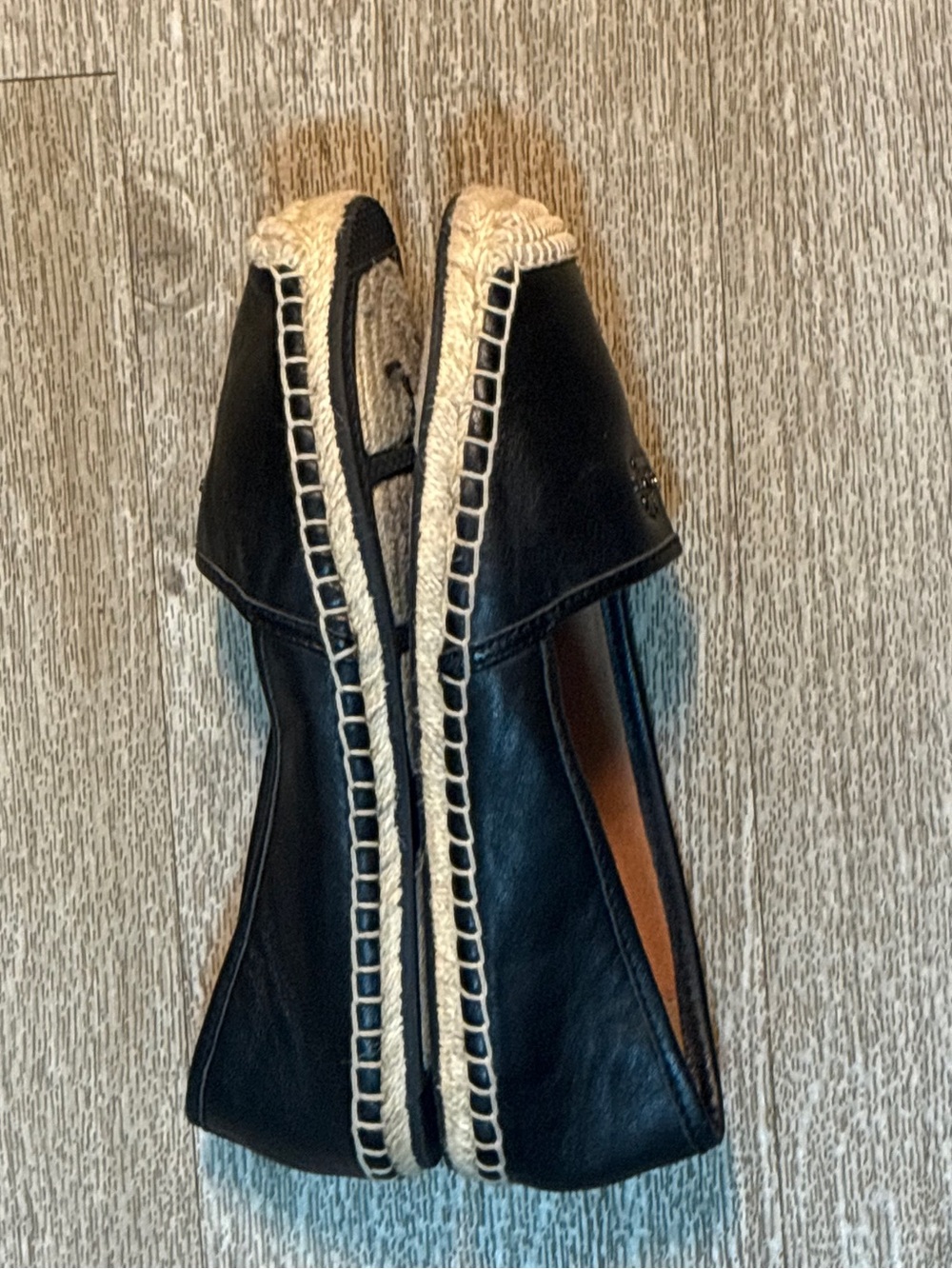 COACH BLACK RHODELLE ESPADRILLE FLATS SJZE 6 - Picture 3 of 7